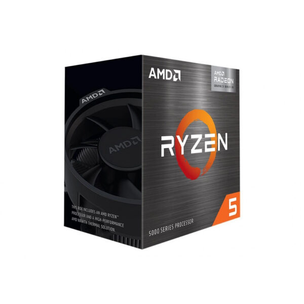 4 PROCESADOR AMD RYZEN 5 5600G CON GRÁFICOS RADEON 7, S-AM4, 3.90GHZ, SIX-CORE, 16MB L3 CACHÉ – INCLUYE DISIPADOR WRAITH STEALTH